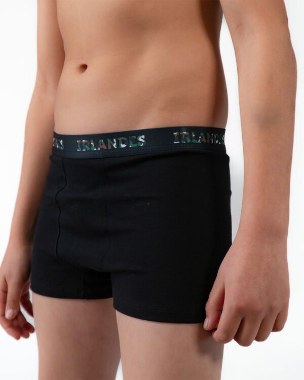 N10001-NEG BÓXER NENE LISO NEGRO